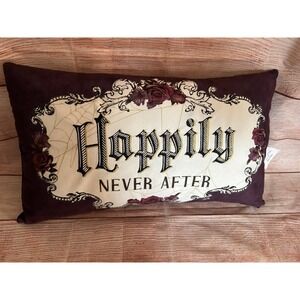 Happily ever after Halloween pillow